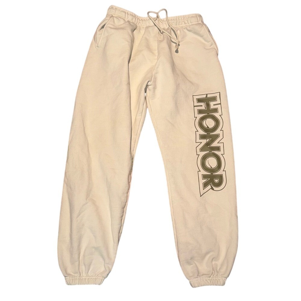 Honor The Gift Mens Graphic Sweatpant Cream Bone Fleece Jogger Russell Westbrook